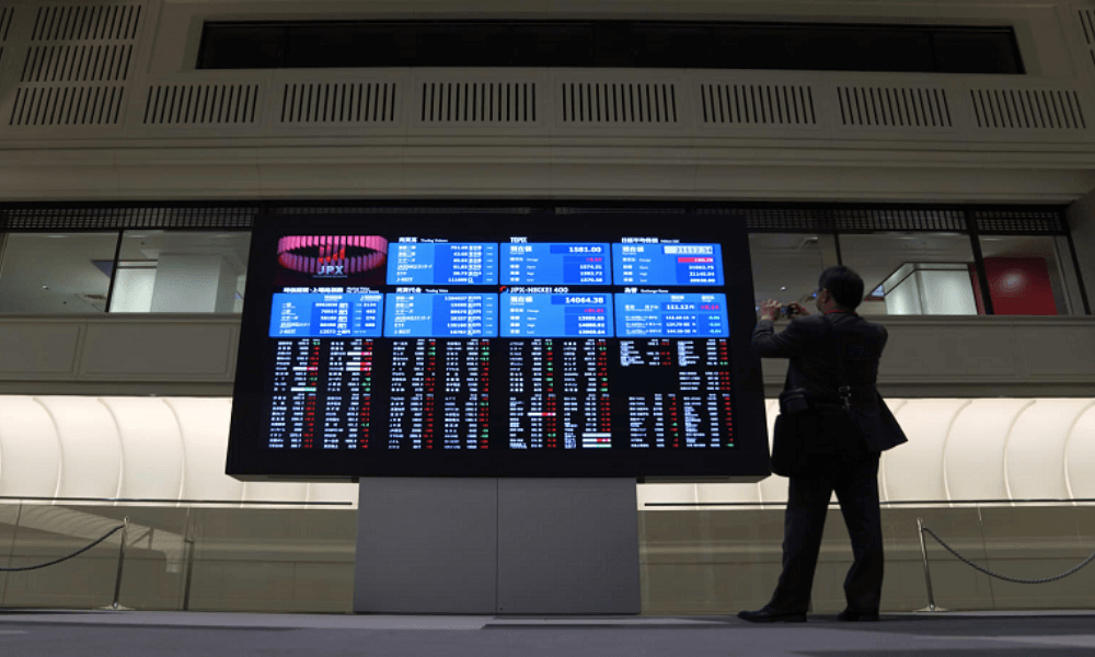 Asia-Pacific Stocks Mixed As Data Shows China’s Exports Rose More Than Expected